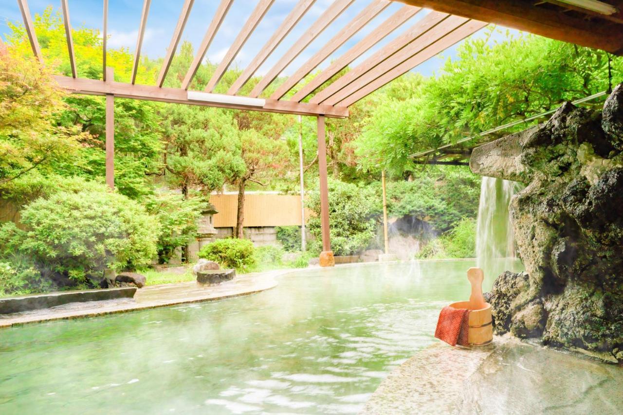 Hotel Ooedo Onsen Monogatari Shinshu Kakeyu Ueda Exterior foto